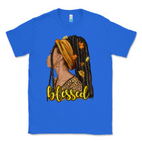 True Royal Fall afro woman blessed Classic Tee - NancyCooperArtShop