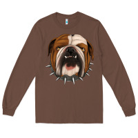 Chestnut Bulldog Long Sleeve Tee - Jasminsmagicworld