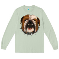 Matcha Bulldog Long Sleeve Tee - Jasminsmagicworld