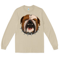 Mushroom Bulldog Long Sleeve Tee - Jasminsmagicworld
