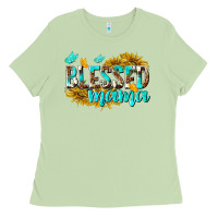 Matcha Blessed Mama Ladies Tee - texasbilliewilder