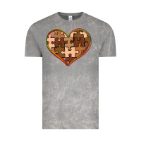 Cloud Rock melanin skin tone heart black history Vintage Tee - CowGirlArtShop