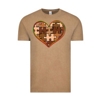 Vintage Coffee melanin skin tone heart black history Vintage Tee - CowGirlArtShop