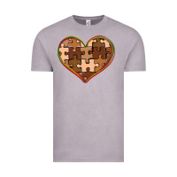 Vintage Zinc melanin skin tone heart black history Vintage Tee - CowGirlArtShop