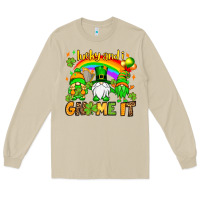 Mushroom St. Patrick's Lucky and i gnome it Long Sleeve Tee - OliviaCreatesArt