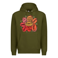 Army Green Equality Inclusion Diversity Equity Love Never Fails Teacher Premium Hoodie - trangStudio