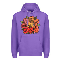 Purple Equality Inclusion Diversity Equity Love Never Fails Teacher Premium Hoodie - trangStudio