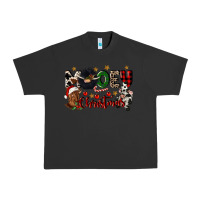 Pigment Black mooey christmas Urban Heavy Tee - CowGirlArtShop