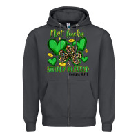 Smoke not lucky simply blessed Zipper Hoodie - Artiststas