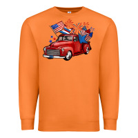 Carrot american truck 4th of july Premium Sweatshirt - BarkalooDesign