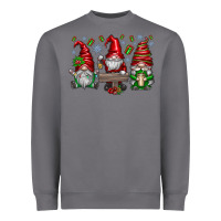 Storm christmas gnomes celebration Heavyweight Sweatshirt - CowhideDigitalArt