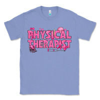 Colony Blue breast cancer physical therapist Classic Tee - texasbilliewilder