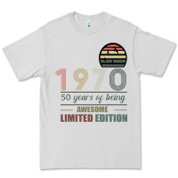 Dove Grey Vintage 1970 Limited Edition 50 Years Of Being Awe Premium Tee - Bettercallsaul
