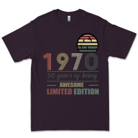 Plum Vintage 1970 Limited Edition 50 Years Of Being Awe Premium Tee - Bettercallsaul