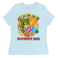 Baby Blue Ain't no cure for the summertime blues Ladies Tee - NancyCooperArtShop