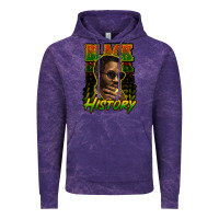 Cloud Purple Black history afro man Vintage Hoodie - HowdyJamesFarm