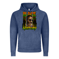 Vintage Denim Black history afro man Vintage Hoodie - HowdyJamesFarm