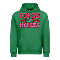 Emerald hugs and kisses valentines Urban Hoodie - AdoDesignShop