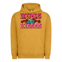 Pigment Peanut Butter hugs and kisses valentines Urban Hoodie - AdoDesignShop