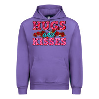 Hugs And Kisses Valentines Urban Hoodie | Teevron