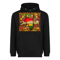 Black Juneteenth Heavyweight Hoodie - BarkalooDesign