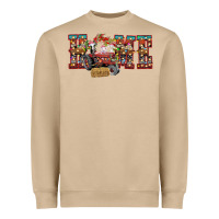 Mushroom home Christmas farm animals Heavyweight Sweatshirt - CowhideDigitalArt