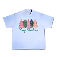 Grape Ice merry christmas trees Urban Heavy Tee - CowGirlArtShop