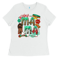 White Dog Mama Ladies Tee - texasbilliewilder