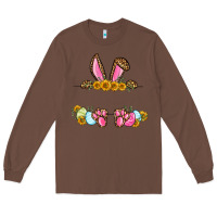 Chestnut Western Easter bunny name frame Long Sleeve Tee - OliviaCreatesArt