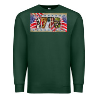 Sports Green 1776 4th of july license plate Premium Sweatshirt - BarkalooDesign