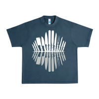 Midnight Navy knife t  shirt knife collection knife collector t  shirt Urban Heavy Tee - trangStudio