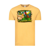 Vintage Mustard It's St. Patrick's Day Rooster And Chicken Vintage Tee - RanaPortraitStore