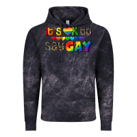 Cloud Black It's okay to say Gay pride Vintage Hoodie - CowGirlArtShop