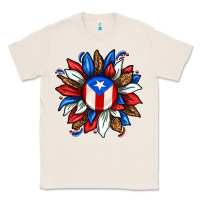 Natural puerto rico sunflower Classic Tee - texasbilliewilder