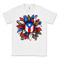 White puerto rico sunflower Classic Tee - texasbilliewilder