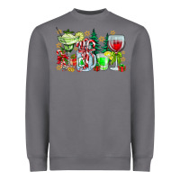Storm Christmas tequila Heavyweight Sweatshirt - CowhideDigitalArt