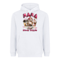 White mama needs coffee Heavyweight Hoodie - BarkalooDesign