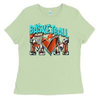 Matcha Basketball Mom Ladies Tee - NancyCooperArtShop