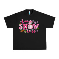 Black i am snow cute Urban Heavy Tee - CowGirlArtShop