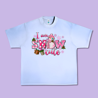 I Am Snow Cute Urban Heavy Tee Designed By Cowgirlartshop