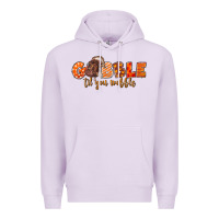 Lilac Fall Gobble Gobble Til You Wobble Premium Hoodie - LillyAllenDesigns