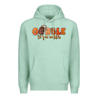 Seafoam Fall Gobble Gobble Til You Wobble Premium Hoodie - LillyAllenDesigns