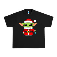 Black baby yoda christmas santa claus Urban Heavy Tee - trangStudio