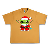 Peanut Butter baby yoda christmas santa claus Urban Heavy Tee - trangStudio