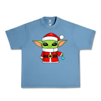 Pebble Blue baby yoda christmas santa claus Urban Heavy Tee - trangStudio