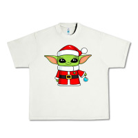 Pistachio baby yoda christmas santa claus Urban Heavy Tee - trangStudio