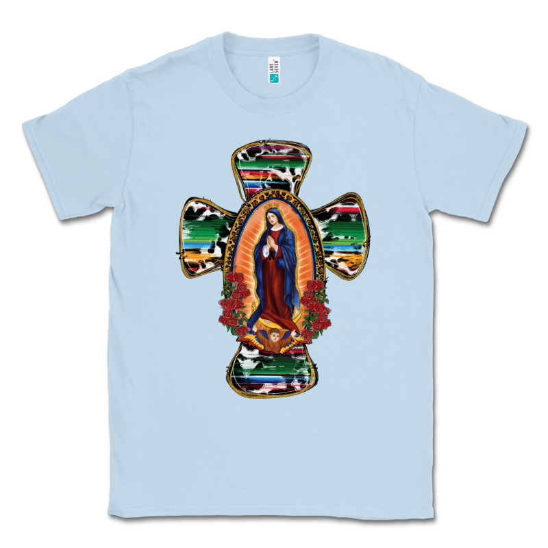Our Lady Of Guadalupe Cross Classic Tee by RanaPortraitStore | Teevron