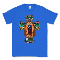 True Royal Our Lady Of Guadalupe Cross Classic Tee - RanaPortraitStore