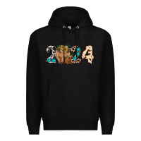 Black Western Senior 2024 cow Premium Hoodie - RanaPortraitStore