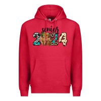 Cardinal Western Senior 2024 cow Premium Hoodie - RanaPortraitStore
